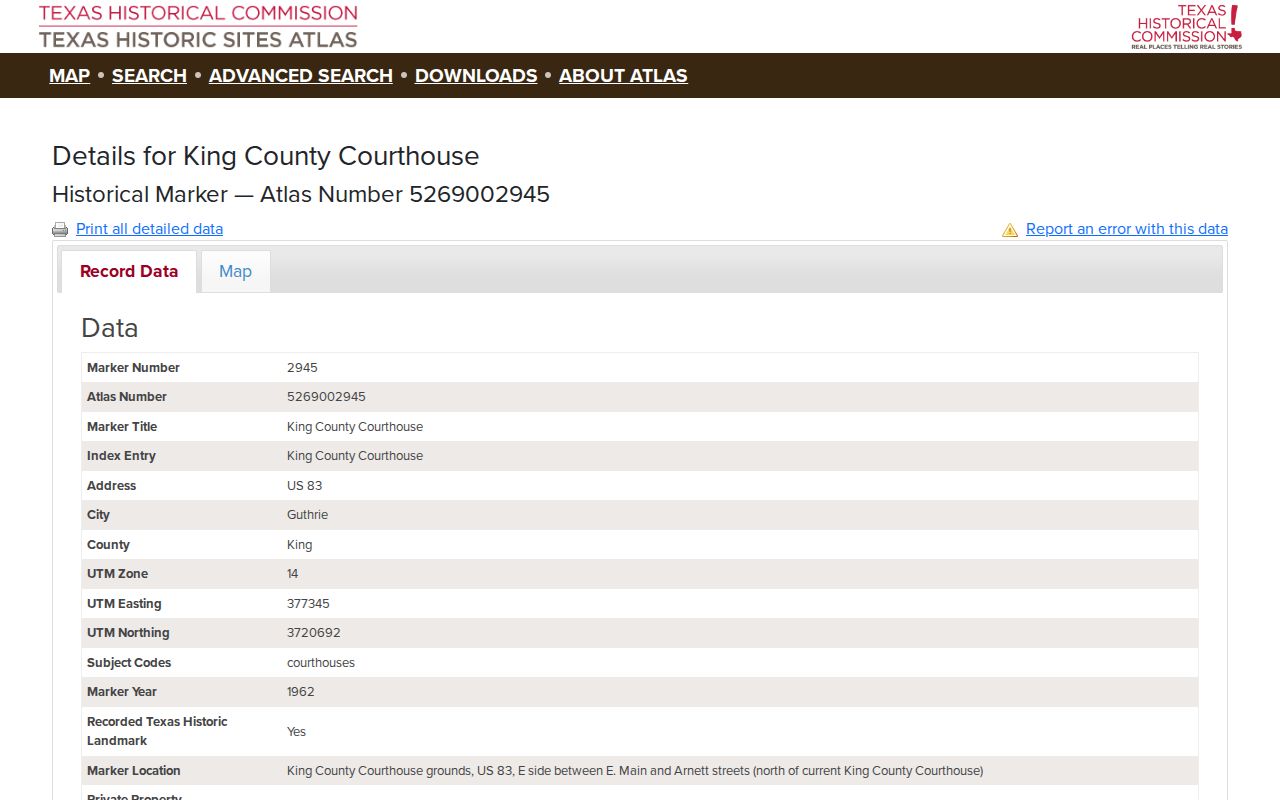 Historic Guthrie courthouse context for court docket visitors